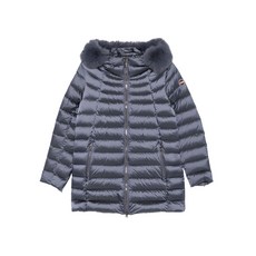 콜마르 퍼 트리밍 퀼팅 코트