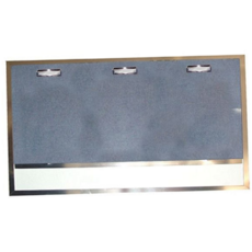 알루미늄 게시판 집게형 벽걸이 3칸 알림판 공지판 사무용, 나이렉스군청