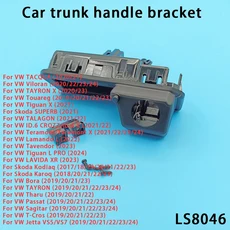 VW Sagitar T-Cros Passat Bora Teramont ID.6 CROZZ Tharu LS8046 액세서리 용 자동차 트렁크 핸들 스위치, 02 1 pcs LS8046 bracket, 01 빠른  Mainland