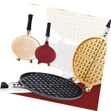 인덕션 와플팬 원형 와플기계 크로플기계 와플메이커, 미니