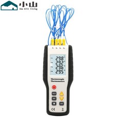 鑫思特HT9815四通道接觸式測溫儀 數顯電子溫度計 配送熱電偶 測溫計 溫度儀, 1個, HT9815