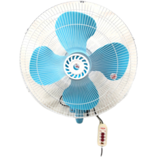 台灣製造『朕益批發』金讚 CT-184 18吋 壁扇 工業扇 變速擺頭工業扇 電風扇 強力送風 掛壁不佔空間 太空扇, 110V, CT184膠葉