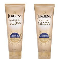 Jergens Natural Glow Body Lotion 저겐스 내츄럴 글로우 바디로션 미디움 스킨톤, 3개, 221ml