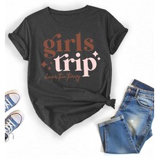 여성을 위한 여름 휴가 티셔츠 (미국 알파 라지 레귤러 레귤러 블랙), 블랙