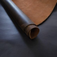 SycaMore 進口真皮 瘋馬皮 深咖啡色 A3