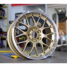 RSGT 18吋鋁圈 黑底亮唇 黑底古銅唇 金底亮唇 5/100 5/108 5/112 5/114.3 5/120, 1個