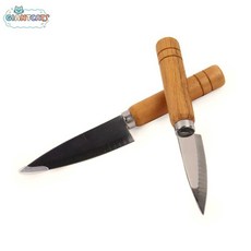 해산물 조개칼 나무 손잡이 스테인리스 나이프 굴 칼 까개 따개 도구 자이언트캣