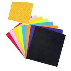 부직포 4절 노랑색 44x44 10개입 미술교구 수업교구 유치원