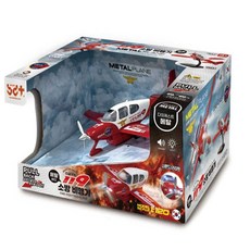 업위드 반디 119 소방비행기 비행기장난감 불빛장난감 소방구조대