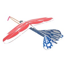 실외활동 공기흐름 양력 슈팅비행기 만들기 홈스쿨링 돌봄교실 과학교실 모둠수업, 2개