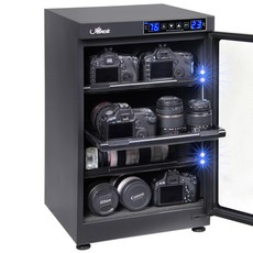 카메라 진열장 캐비넷 상자 건조 전자기기, 40L CNC 신제품LED 조명