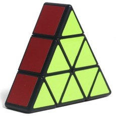 小小店舖 金字塔 一階金字塔 寶貝金字塔 三角形魔方 異形魔方 益智玩具, 黑色