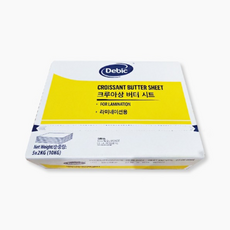 데빅 크루아상 버터시트 냉동 아이스박스+드라이아이스포함, 5개, 2kg