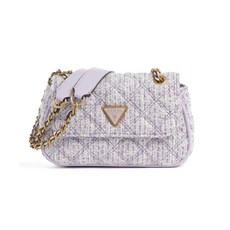 GUESS Giully Shoulder bag fabric synthetic lavender HWLT8748780-LAV