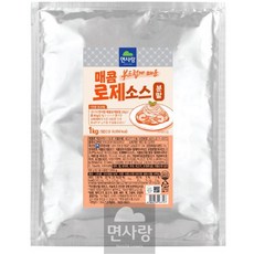 면사랑 실온 매콤로제분말소스/ 부드럽게 매운, 1개, 1kg