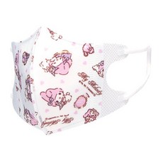 산리오 마이멜로디 유아용 입체마스크 5P세트 3중필터 아동용