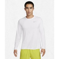 나이키 NIKE 마일러 드라이 핏 UV 긴소매 런닝 탑 M - 화이트 FB7071-100 2386962