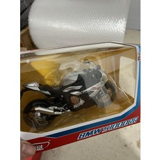 1:12比例寶馬S1000RR灰馬珂垯合金正版模型摩托車精緻版, 1個