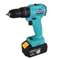 捷弗利鋰電池無刷沖擊電鑽 小機身大扭力充電鑽 多功能電動德國工藝, 1個, 无刷98VF双速,单机（大艺款通用）