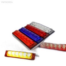 24V LED 화물차 대형 사이드 차폭등 트럭 6구, 상세페이지 기재