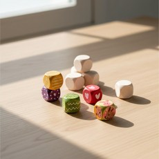 가네 나무 공기알, 멀티(혼합)컬러, 브라운계열, 1개