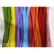 100入超密金蔥扭扭棒 - DIY手工藝材料包 (台灣發票快速出貨), 2.約100入 鮮豔8色混, 1個