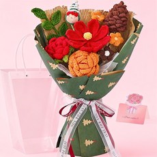 成品手工編織毛線花束, 款式4:如圖所示