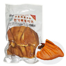 홍홍 중국식품 쫄깃한 만가복돼지귀 중국 돼지귀 국내산돼지귀 만복, 1개, 150g