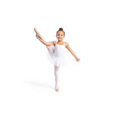 Capezio 벨트 캐미솔 튀튀 드레스 화이트 미디엄, Capezio 벨트 캐미솔 튀튀 드레스, 화이트, 미디