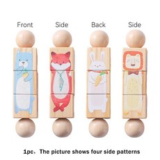 목재 핸드 벨 모빌 뮤지컬 라틀 유모차 클래식 교육용 선물, 1개, 3. A3