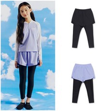 탑텐키즈 여아) 밸런스 워터 레깅스 쇼츠 (MKF5PT2401)