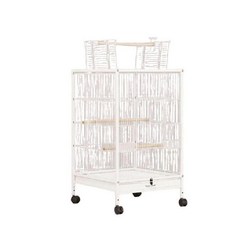 이동식 대형 조류 사육장 앵무새 새장 잉꼬 케이지, B03L-Marble White  플랫 탑, B03L-Marble White  플랫 탑