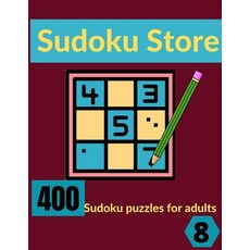 Sudoku Store 8: Big book for 400 Sudoku puzzles for adults Paperback, Independently Published, English, 9798589350852