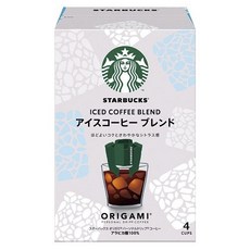 스타벅스 아이스 블렌드 오리가미 퍼스널 드립 커피, 34g, 1개, 4개입, 34g