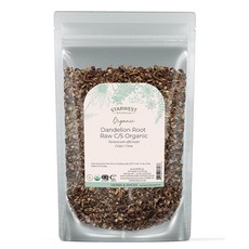 스타웨스트 보타니컬스 유기농 생 민들레 뿌리차 [4온스] 대 Starwest Botanicals Organic Raw Dandelion Root - Loose Leaf Herbal, 4 온스 (1팩), 1개