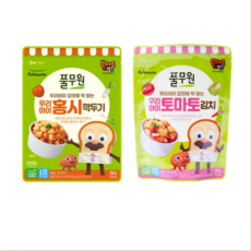 토마토김치 + 홍시깍두기, 1개