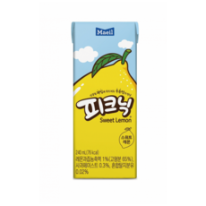 매일 피크닉 스위트 레몬, 24개, 240ml