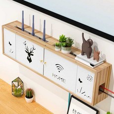 공유기가리개 공유기박스 정리함 커버 수납 모뎀 티비선, 1개, 1. L01 월넛