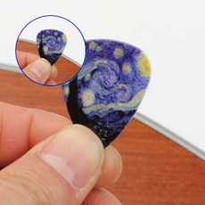 쌍문상회 지금 필요한 우쿨렐레 기타악세사리 물방울모양 기타피크 1세트 일렉기타 베이스 3P 통기타 피크 31872EA, 본상품