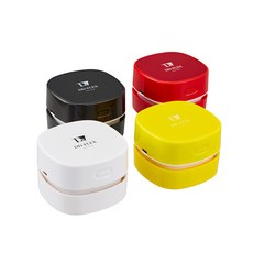 디디플렉스 KC인증 미니 청소기 내장 배터리 데스크탑 사무실 먼지 청소, 1개, 블랙