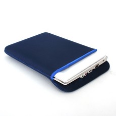 모가비 노트북파우치 네오프랜노트북파우치 갤럭시북파우치 그램노트북파우치, 1개, 블랙 + 블루