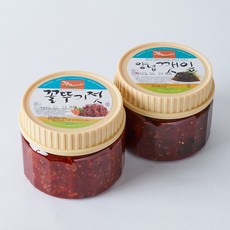 꼴뚜기젓500g + 양념깻잎500g 2종 세트, 1세트, 1kg