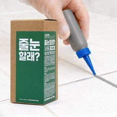 진심제작소 줄눈할래 셀프 보수 바닥용 타일 줄눈제 F112 무펄 미디엄그레이 150g, 1세트