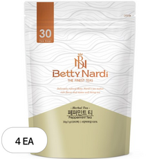 베티나르디 페퍼민트 티, 1g, 30개입, 4개