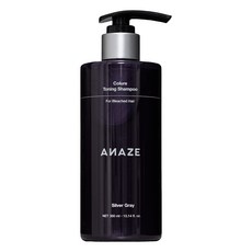 [어네이즈] 컬루어 실버 그레이 토닝 샴푸, 1개, 300ml