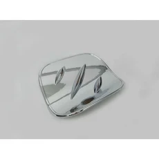 호환 도요타 C-HR CHR 바디 가스/연료/오일 탱크 커버 캡 스티커 ABS 크롬/탄소 섬유 차량 프레임, 03 ABS Chrome