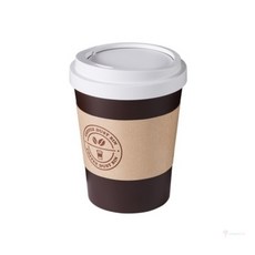 시스맥스 미니커피컵 휴지통 브라운 실내용쓰레기통, 개 (1개입)