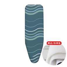 스탠딩다리미판 교체커버 입식 다림질판 대형 코튼 천 카바, 소형 심해 물결 커버 길이90 폭30cm