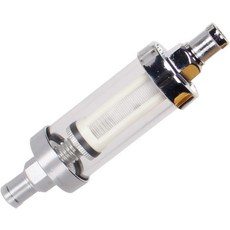 범용 연료 펌프 필터 CarBole 9748 38인치 입구출구 선명도 - 유리, 5PCS Of 3/8"