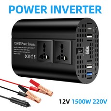 인버터 12V AC 220V 전원 50HZ 전압 변환기 휴대용 교정 태양열 파도 1500W 자동차, 1500WC50 UN bla, 12V용, 220 240V 50HZ